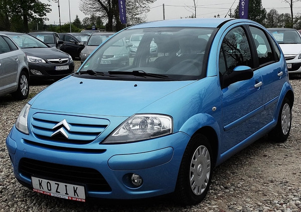 Citroen C3 cena 15999 przebieg: 154661, rok produkcji 2008 z Hrubieszów małe 596